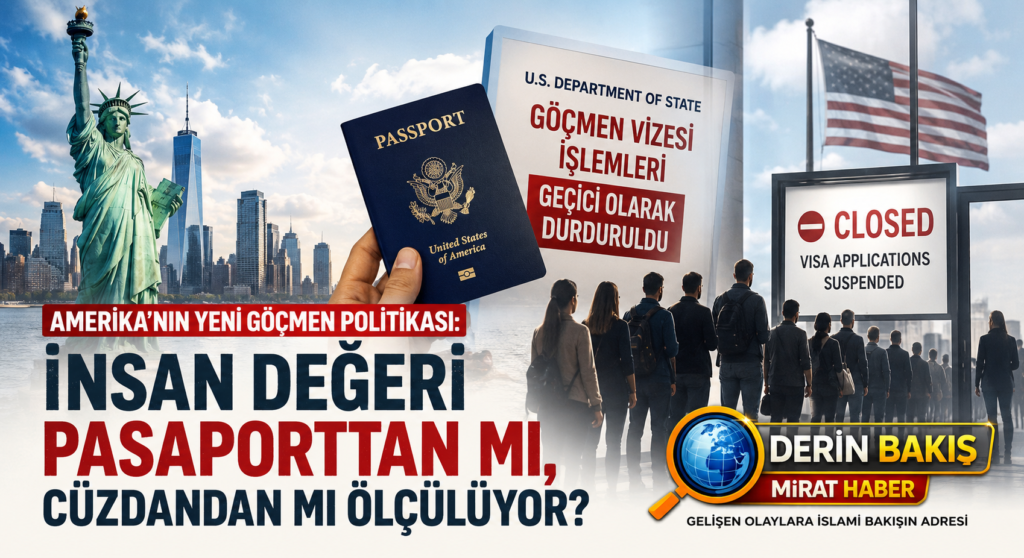 Amerika’nın Yeni Göçmen Politikası: İnsan Değeri Pasaporttan mı, Cüzdandan mı Ölçülüyor?