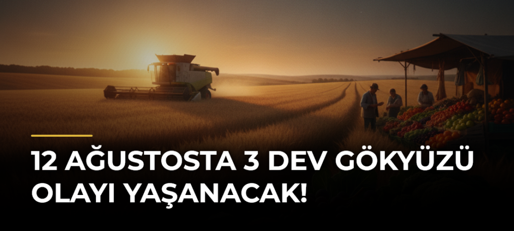 12 Ağustosta 3 dev gökyüzü olayı yaşanacak!