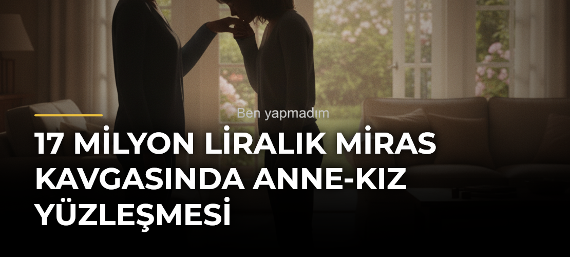 17 Milyon Liralık Miras Kavgasında Anne-Kız Yüzleşmesi