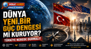 Dünya Yeni Bir Güç Dengesi mi Kuruyor? Türkiye Nerede Durmalı?