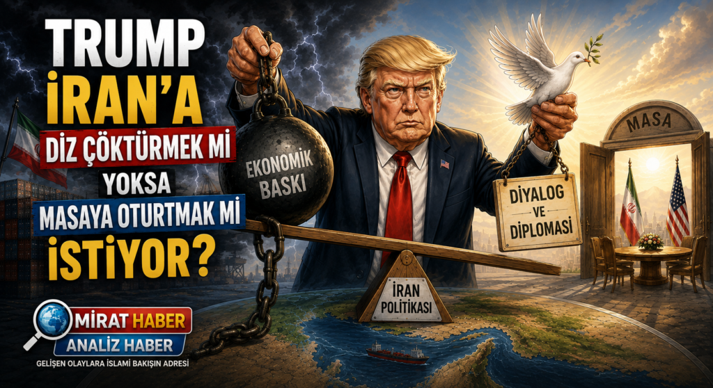 Trump İran’a Diz Çöktürmek mi İstiyor, Yoksa Masaya Oturtmak mı?