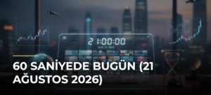 60 Saniyede Bugün (21 Ağustos 2026)