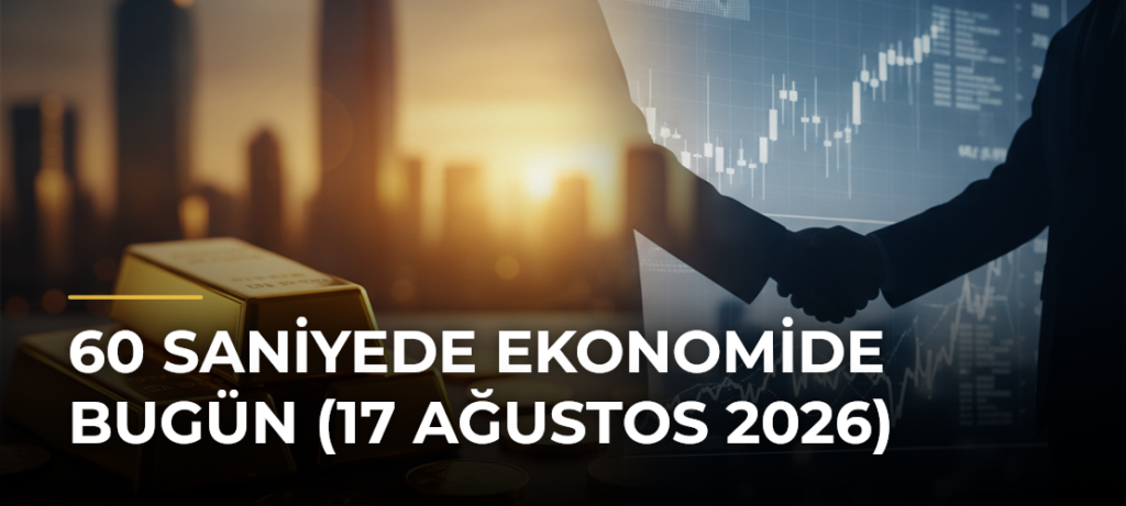 60 Saniyede Ekonomide Bugün (17 Ağustos 2026)