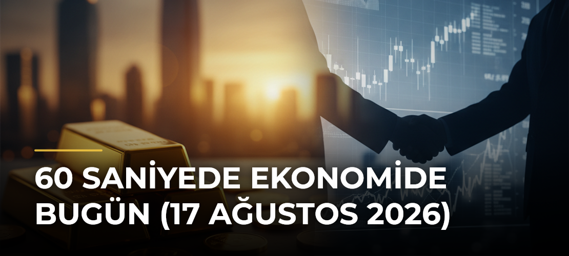 60 Saniyede Ekonomide Bugün (17 Ağustos 2026) - Haber Sitesi
