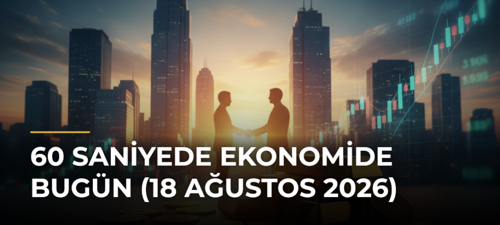60 Saniyede Ekonomide Bugün (18 Ağustos 2026)