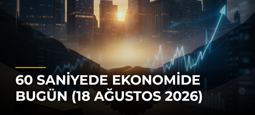 60 Saniyede Ekonomide Bugün (18 Ağustos 2026)
