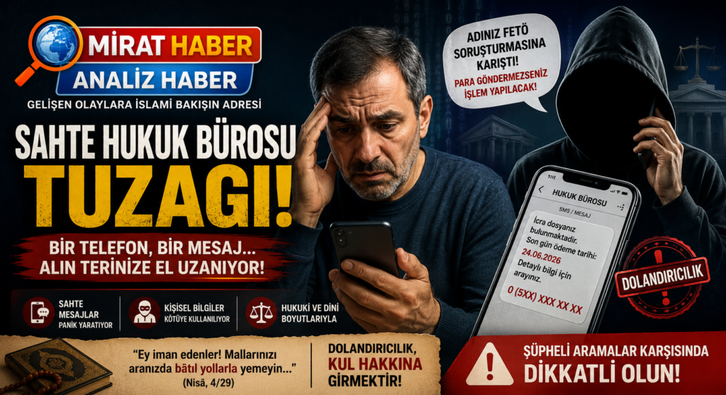 Sahte Hukuk Bürosu Tuzağı: Alın Terine Uzanan Yeni Dolandırıcılık Yöntemi