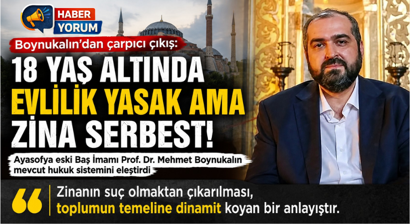 Boynukalın’dan 18 Yaş Altı Evlilik Düzenlemesine Tepki: “Evlilik Suç, Zina Serbest”