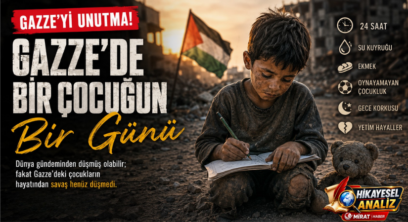 Gazze’de Bir Çocuğun Bir Günü