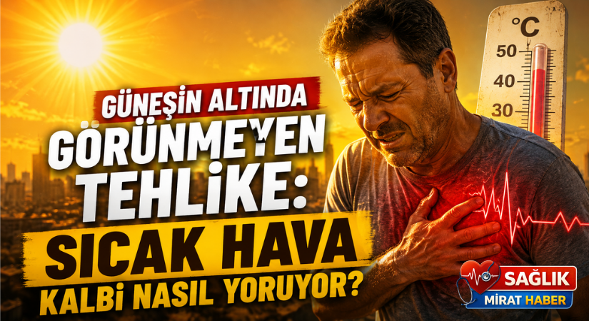 Güneşin Altında Görünmeyen Tehlike: Sıcak Hava Kalbi Nasıl Yoruyor?