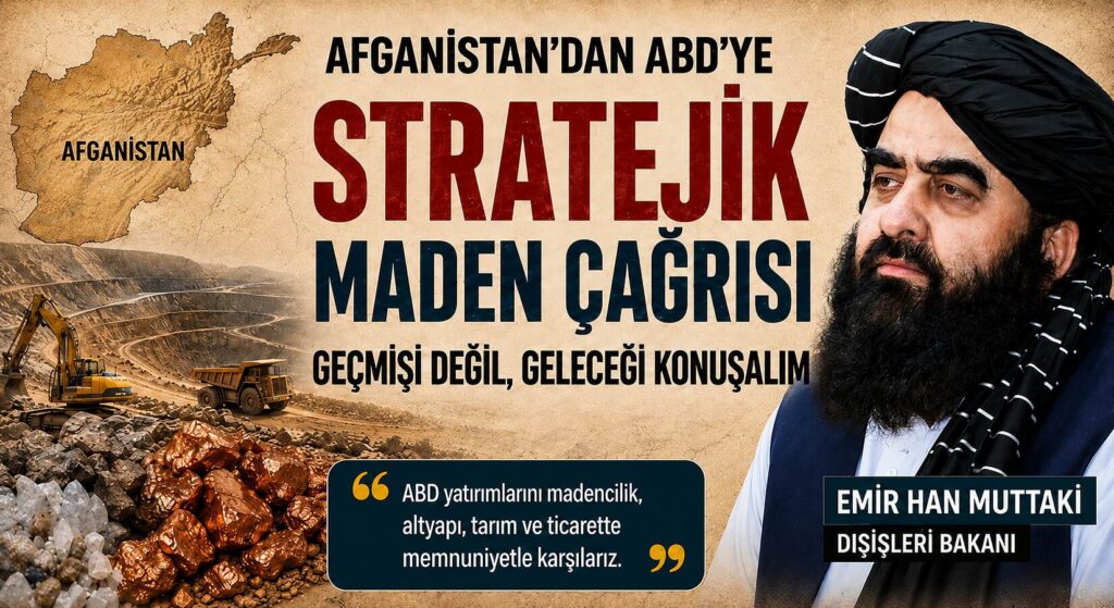 Afganistan’dan ABD’ye Çağrı: Madenlerimizi Birlikte İşletelim