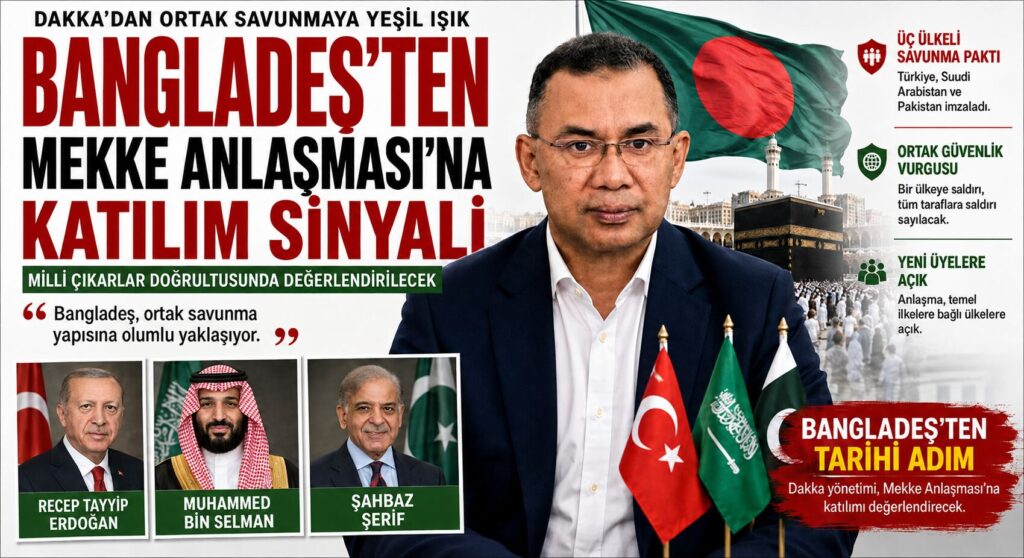 Bangladeş’ten Mekke Anlaşması’na Yeşil Işık