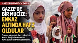 Gazzede, Bir Anne ve Beş Kızı Birlikte Hafız Oldu
