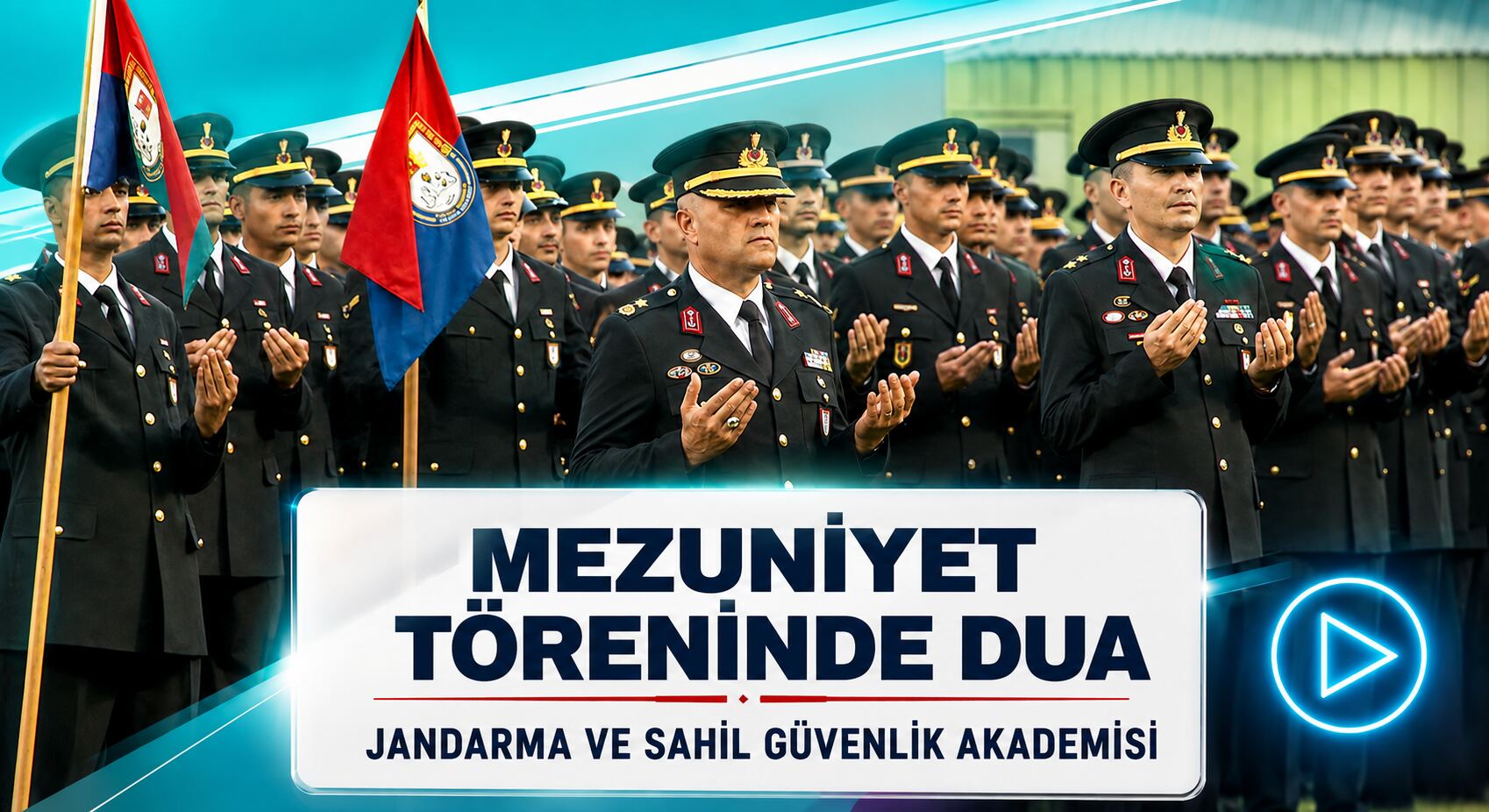 Jandarma, Mezuniyet Töreni’nde Dua Okundu
