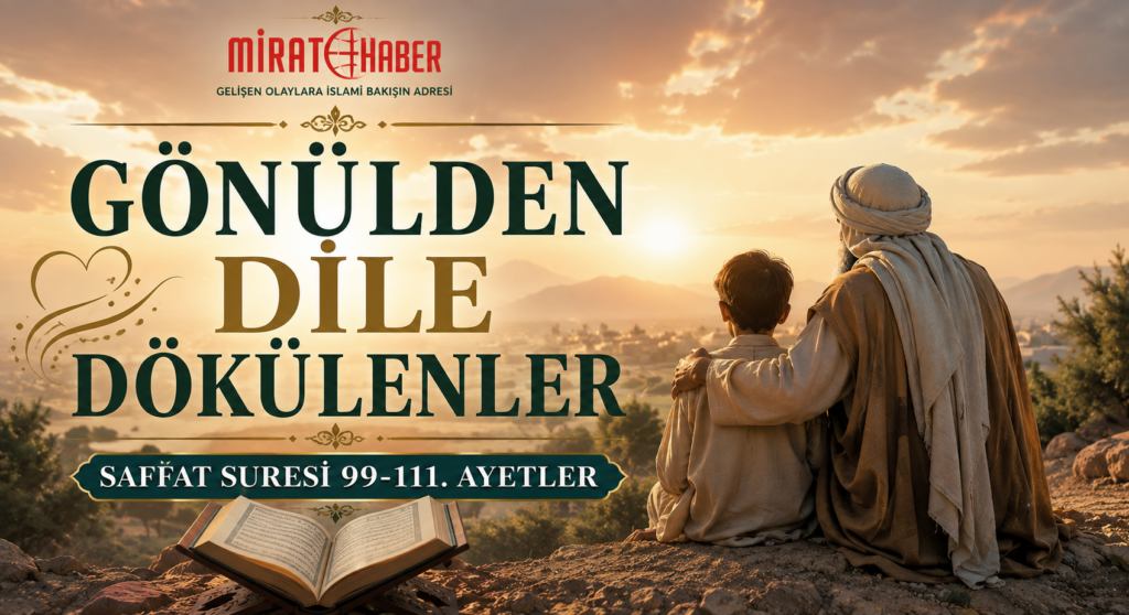 GÖNÜLDEN DİLE DÖKÜLENLER (Sâffât 99–111)