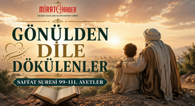 GÖNÜLDEN DİLE DÖKÜLENLER (Sâffât 99–111)
