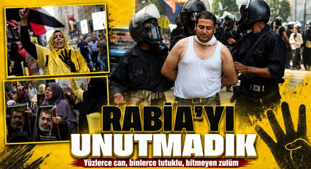 RABİA KATLİAMI’NIN ÜZERİNDEN 13 YIL GEÇTİ