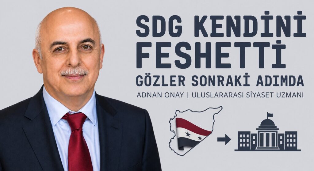 SDG KENDİNİ FESHETTİ, GÖZLER SONRAKİ ADIMDA