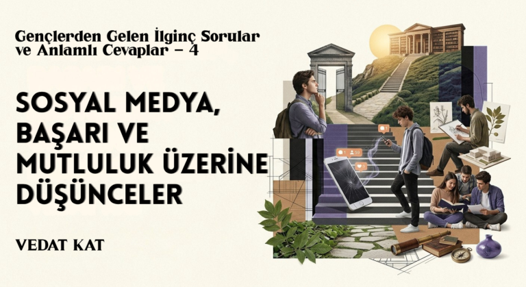 GENÇLERDEN GELEN İLGİNÇ SORULAR VE ANLAMLI CEVAPLAR 4: SOSYAL MEDYA, BAŞARI VE MUTLULUK ÜZERİNE DÜŞÜNCELER
