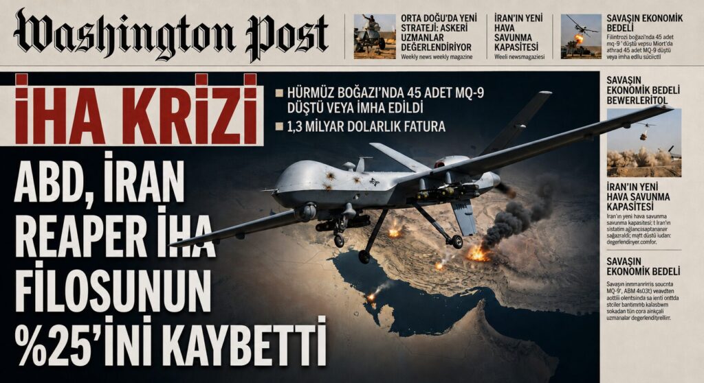 ABD, İHA Filosunun Yüzde 25’ini Kaybetti
