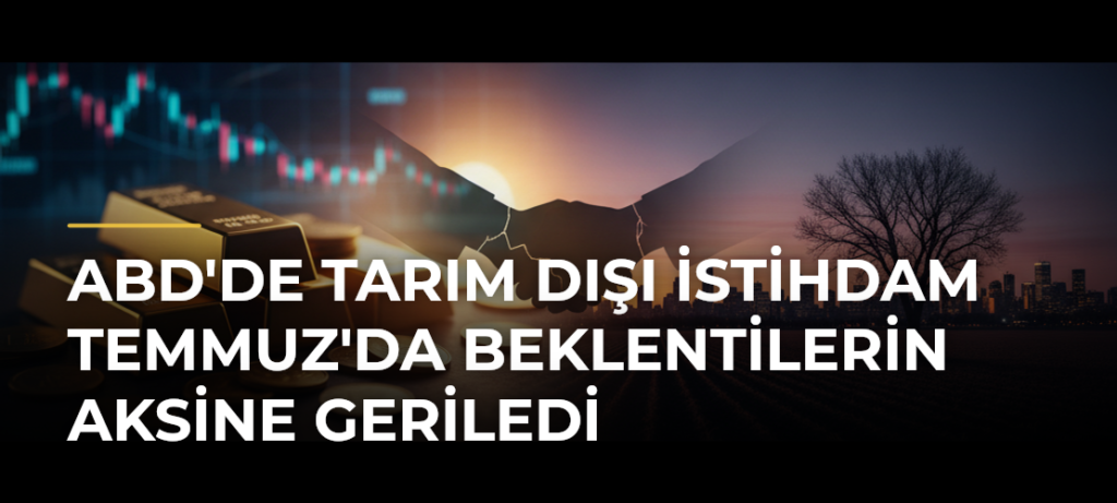 ABD’de tarım dışı istihdam Temmuz’da beklentilerin aksine geriledi