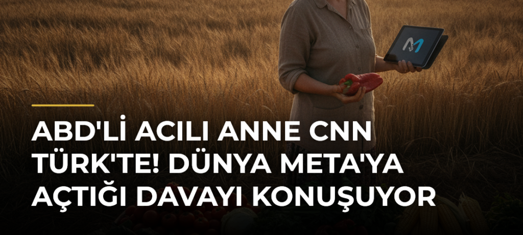 ABD’li Acılı Anne CNN Türk’te! Dünya Meta’ya Açtığı Davayı Konuşuyor