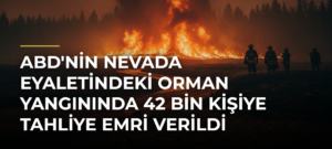 ABD’nin Nevada eyaletindeki orman yangınında 42 bin kişiye tahliye emri verildi