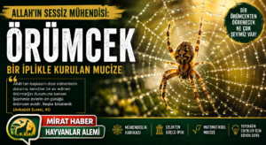 Allah’ın Sessiz Mühendisi: Örümcek Bir İplikle Kurulan Mucize