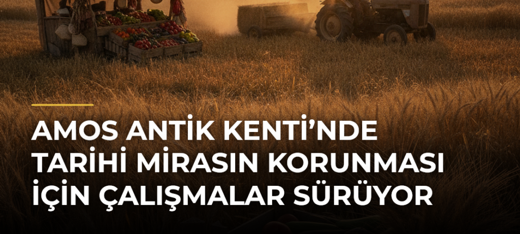 Amos Antik Kenti’nde Tarihi Mirasın Korunması İçin Çalışmalar Sürüyor