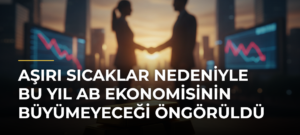 Aşırı sıcaklar nedeniyle bu yıl AB ekonomisinin büyümeyeceği öngörüldü