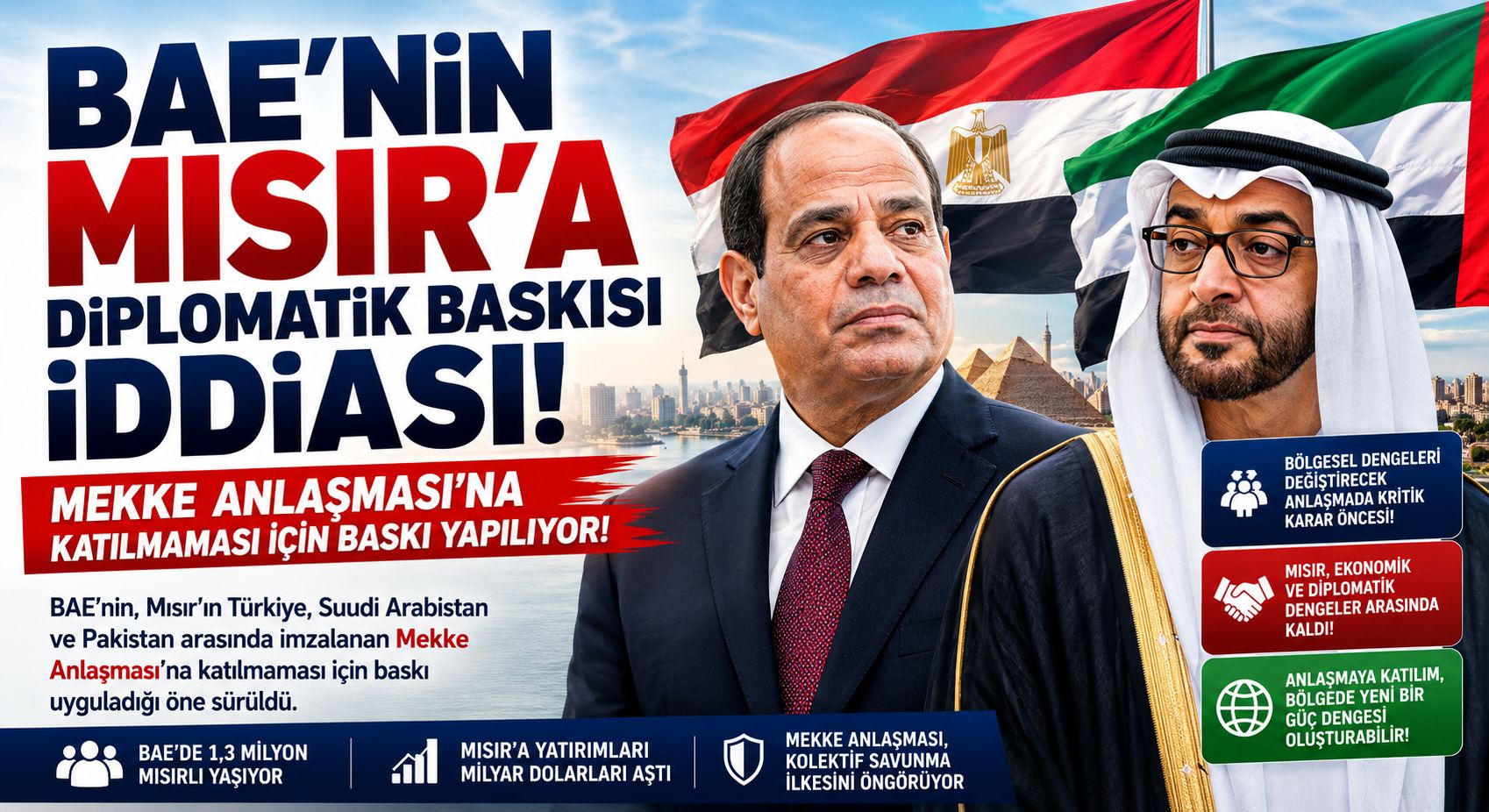 Mısır’ın Mekke Anlaşması’nın Dışında Kalmasının Perde Arkası