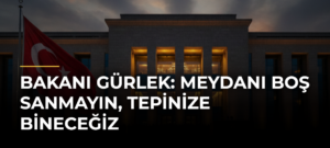 Bakanı Gürlek: Meydanı Boş Sanmayın, Tepinize Bineceğiz
