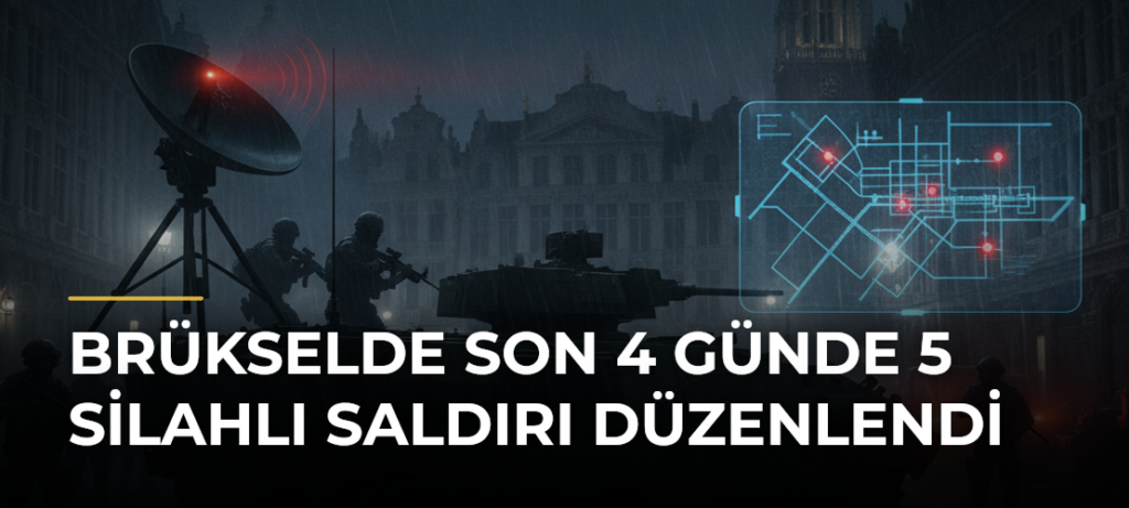 Brükselde Son 4 Günde 5 Silahlı Saldırı Düzenlendi