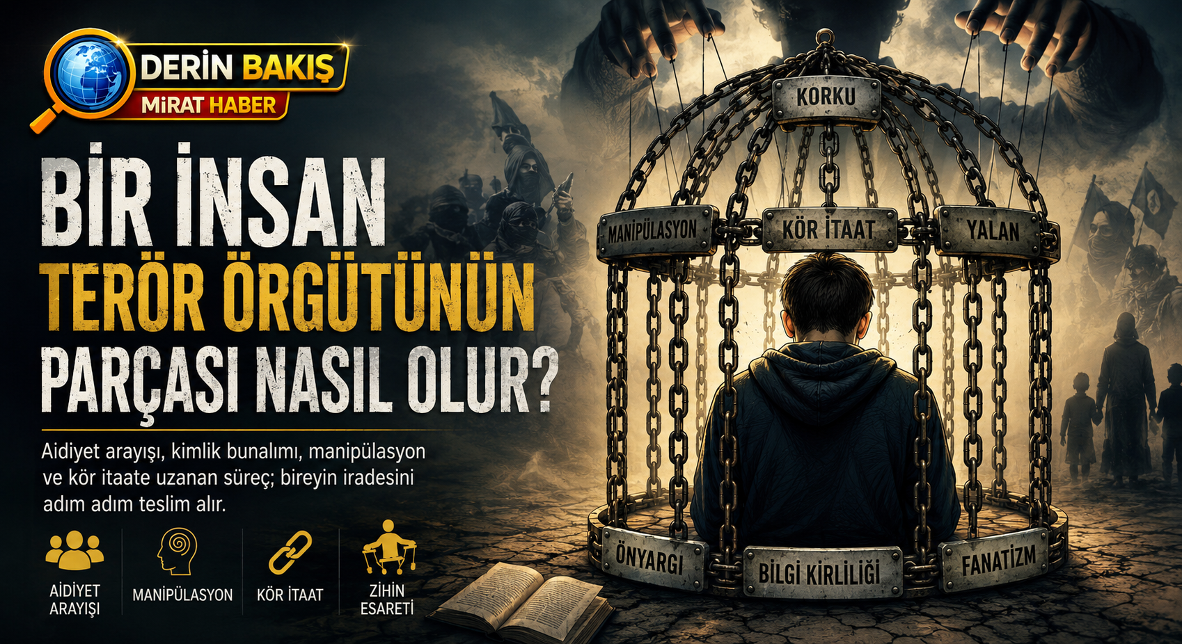 Bir İnsan Terör Örgütünün Parçası Nasıl Olur?