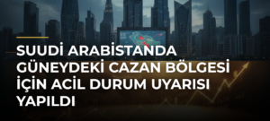 Suudi Arabistanda güneydeki Cazan bölgesi için acil durum uyarısı yapıldı