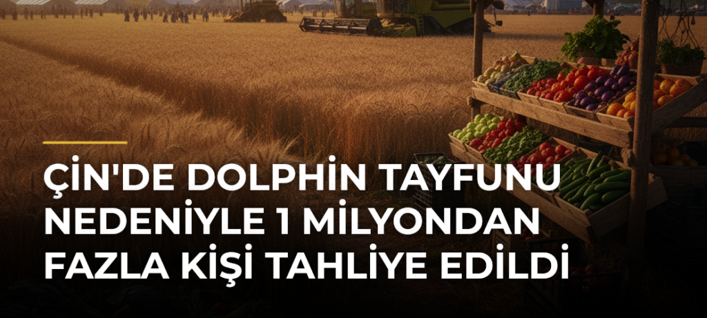 Çin’de Dolphin Tayfunu Nedeniyle 1 Milyondan Fazla Kişi Tahliye Edildi