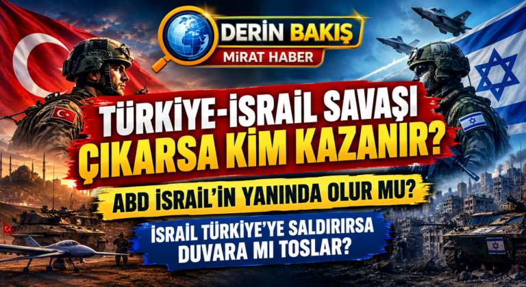 Türkiye-İsrail Savaşı Çıkarsa Kim Kazanır? ABD İsrail’in Yanında Olur mu?