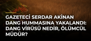 Gazeteci Serdar Akinan Dang Hummasına yakalandı: Dang virüsü nedir, ölümcül müdür?