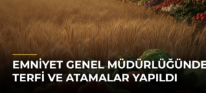 Emniyet Genel Müdürlüğünde terfi ve atamalar yapıldı