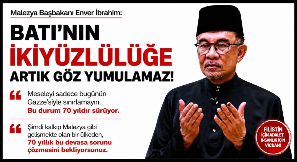MALEZYA’DAN, BATIYA GAZZE TEPKİSİ