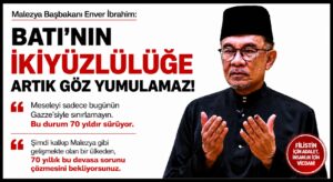 MALEZYA’DAN, BATIYA GAZZE TEPKİSİ