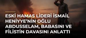 Eski Hamas lideri İsmail Heniyye’nin oğlu Abdusselam, babasını ve Filistin davasını anlattı