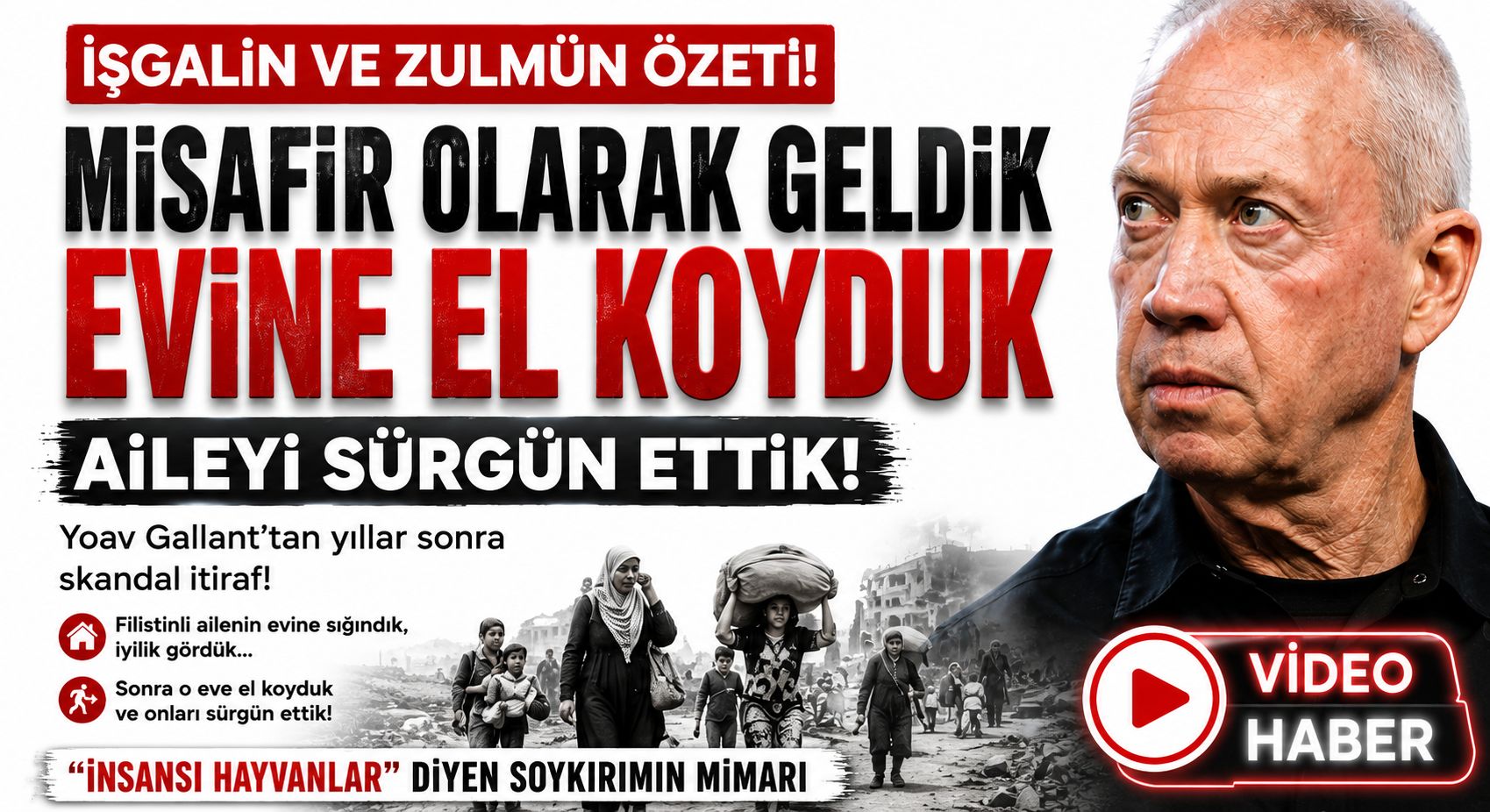 Bizi Ağırlayan Filistinli Ailenin Evine El Koyduk