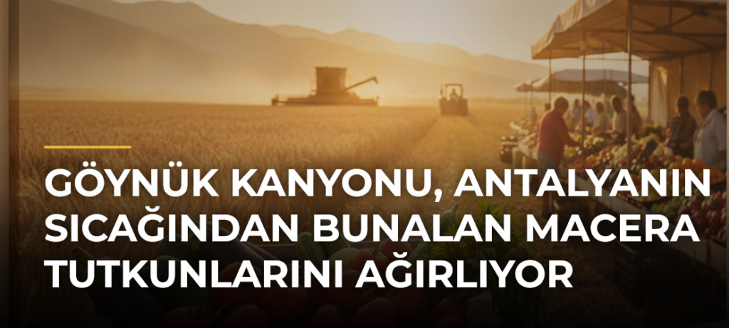Göynük Kanyonu, Antalyanın Sıcağından Bunalan Macera Tutkunlarını Ağırlıyor