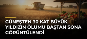 Güneşten 30 Kat Büyük Yıldızın Ölümü Baştan Sona Görüntülendi