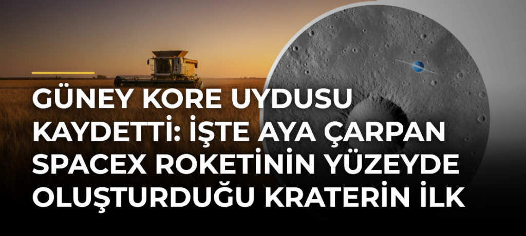 Güney Kore uydusu kaydetti: İşte Aya çarpan SpaceX roketinin yüzeyde oluşturduğu kraterin ilk görüntüleri