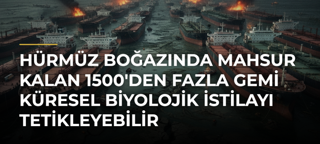 Hürmüz Boğazında mahsur kalan 1500’den fazla gemi küresel biyolojik istilayı tetikleyebilir
