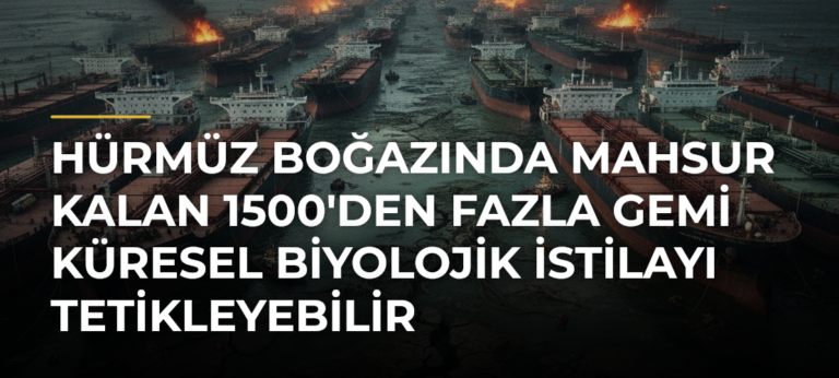 Hürmüz Boğazında mahsur kalan 1500’den fazla gemi küresel biyolojik istilayı tetikleyebilir