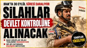 Irak Hükemeti Yasa Dışı silahları Toplayabilecek mi?