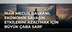 İran Meclis Başkanı, ekonomik savaşın etkilerini azaltmak için büyük çaba sarf ettiklerini söyledi